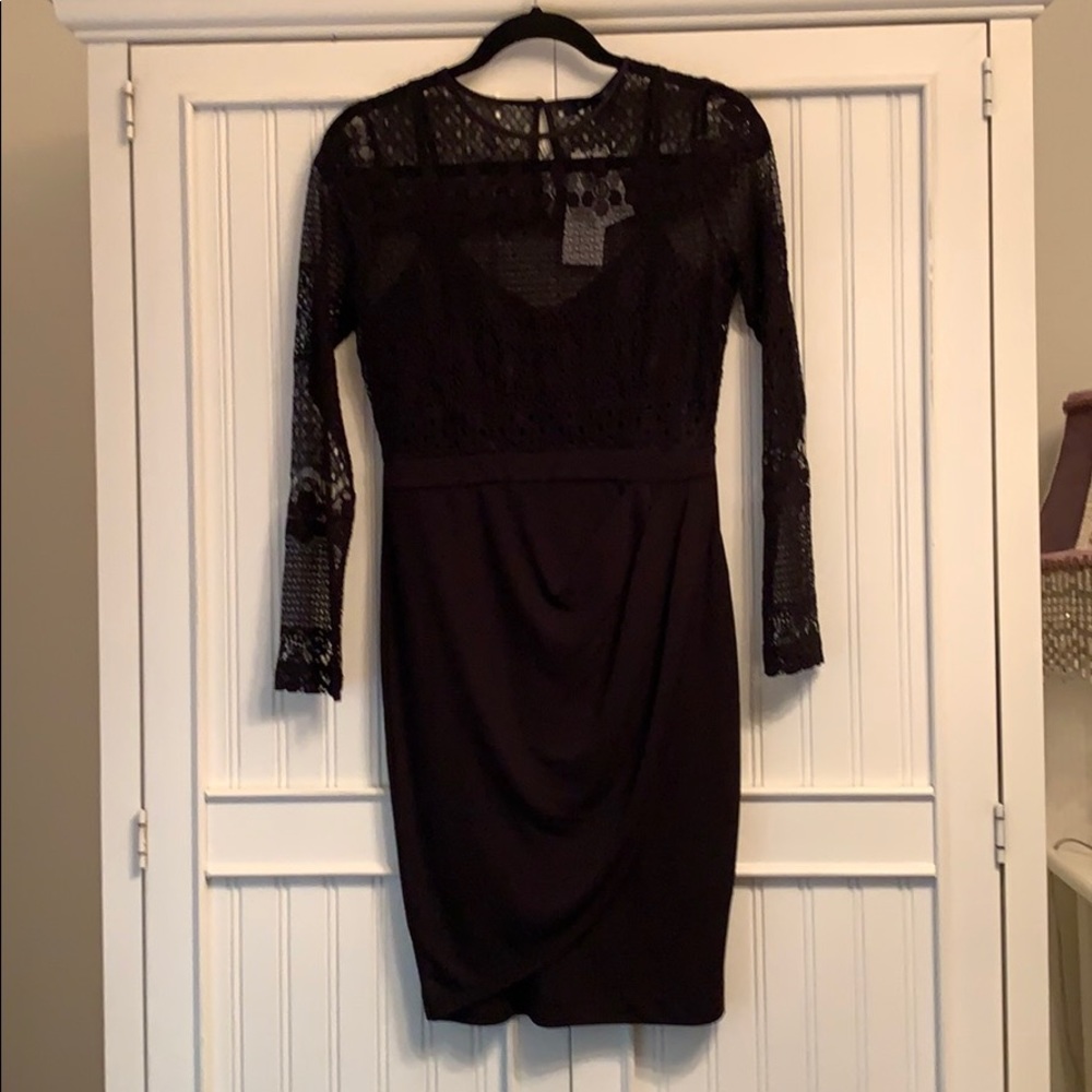 French Connection black lace dress!